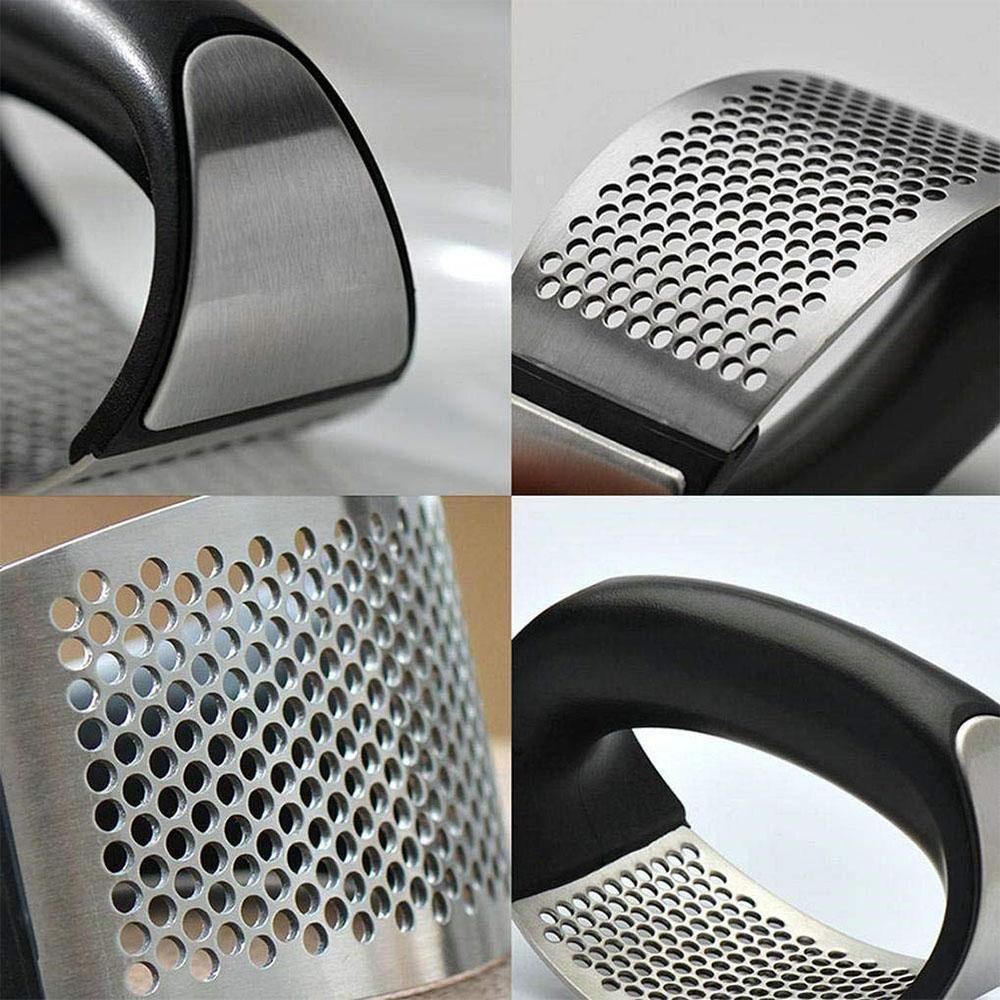 Vivolux | Premium Edelstahl Knoblauchpresse