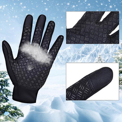 Vivolux | Hochwertige, warme, winddichte und wasserdichte Touchscreen-Handschuhe, Unisex