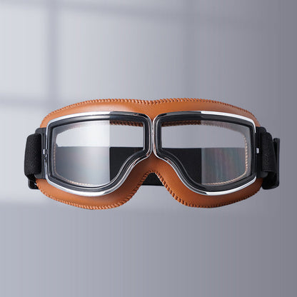 Vintage-Motorradbrille