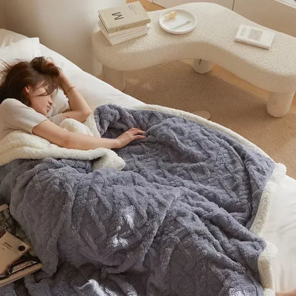 Winter Schafwoll Decke - WarmWool