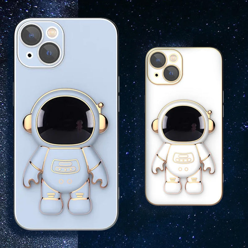 Vivolux | 6D Plating Astronaut Versteckte Ständerhülle für iPhone