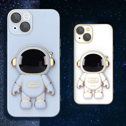 Vivolux | 6D Plating Astronaut Versteckte Ständerhülle für iPhone