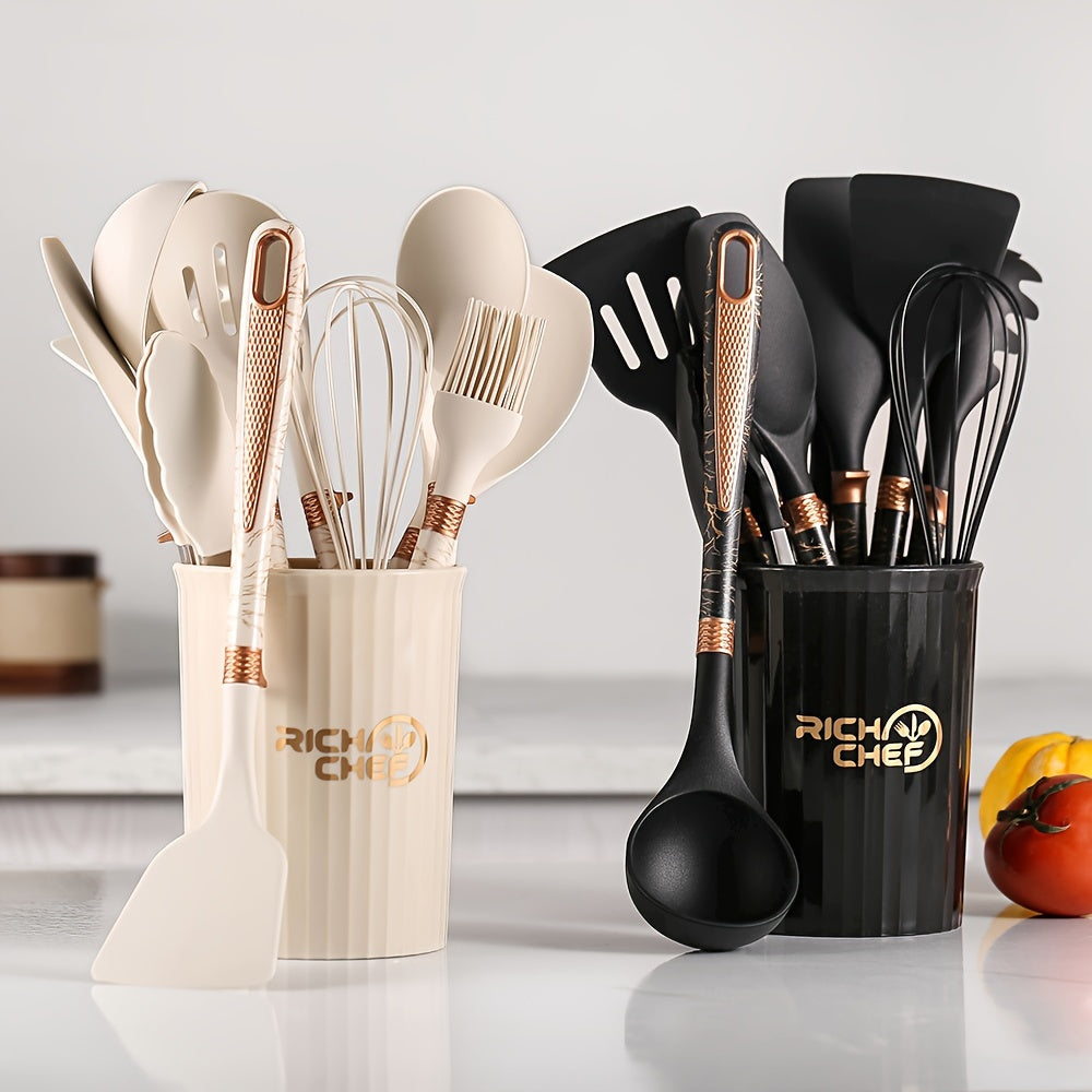 Vivolux | Kochen - Küchenfreude mit dem eleganten Silikon Küchengeräte-Set