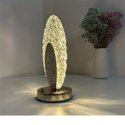 Vivolux | Moderne & Luxus Pfau Tischlampe - CrystalGlow