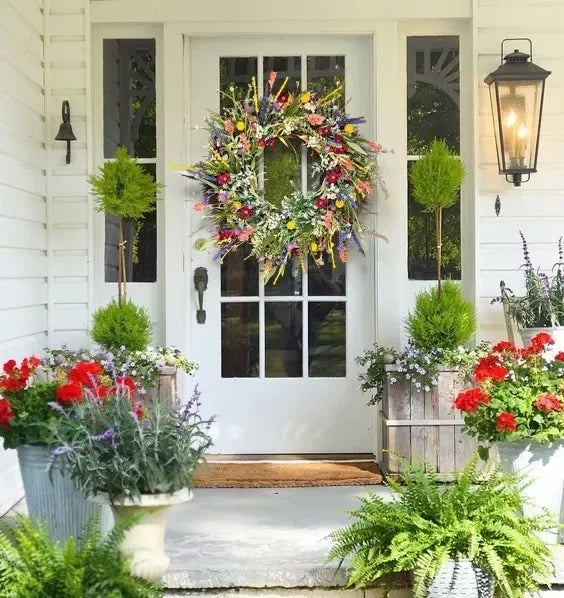 Vivolux | Handgemachter Texas Wildblumenkranz