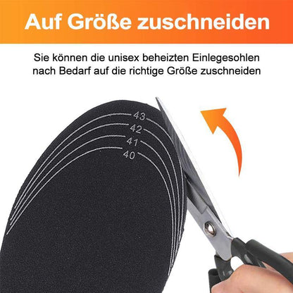 USB-beheizte Einlegesohlen-Fußwärmer