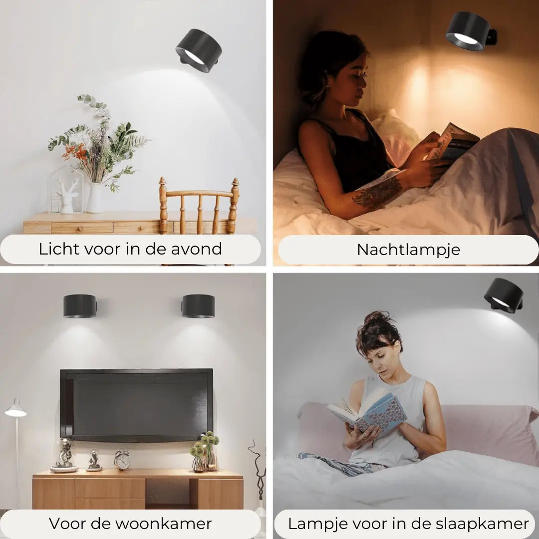 Vivolux | Wandlampe Wiederaufladbar Kabellos 360°