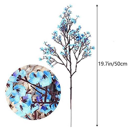 Vivolux | 6-teil: Babys Atem künstlicher Gypsophila Strauß