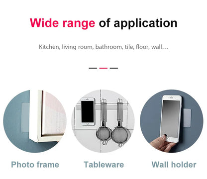 Vivolux | Wiederverwendbares doppelseitiges, spurloses Klebeband