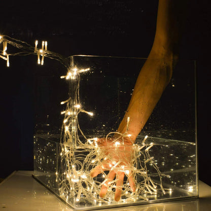 Vivolux | 600 LED 9.8 x 19.6 FT. LED Vorhanglichter mit 8 Lichtmodi und Speicherfunktion