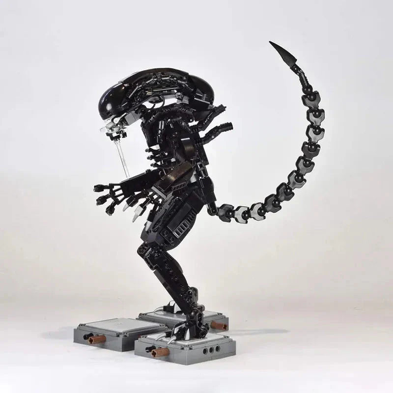 Vivolux | 600PCS Prometheus Aliens Vs Predator Weltraum-Alien-Figur Mech Modellbausteine Spielzeug Kinder Geschenk