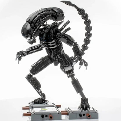 Vivolux | 600PCS Prometheus Aliens Vs Predator Weltraum-Alien-Figur Mech Modellbausteine Spielzeug Kinder Geschenk