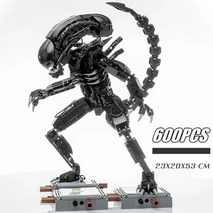 Vivolux | 600PCS Prometheus Aliens Vs Predator Weltraum-Alien-Figur Mech Modellbausteine Spielzeug Kinder Geschenk