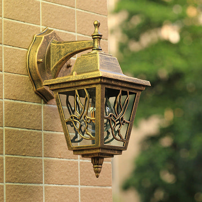 Vivolux | Boerderij Swallow Wandverlichting 1-Kops Metaal Op/Neer Muurmontage Lamp Behuizing in Messing