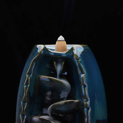 Wasserfall-Rückfluss-Weihrauchhalter