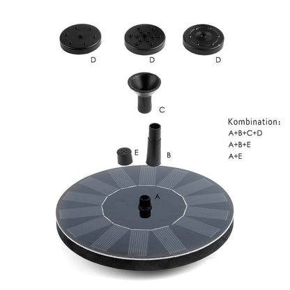 Vivolux | Solar Springbrunnen Pumpe
