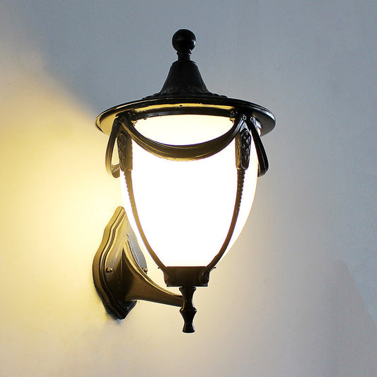 Vivolux | Bronze Pinecone Wandverlichting ideeën Rustieke Metallic 1 Kop Buiten Wandlamp