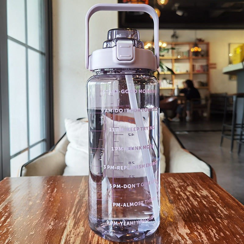 Vivolux | Großer Plastikbecher Tragbare Wasserflasche