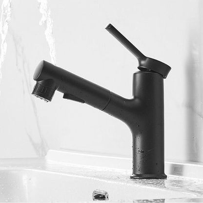 Vivolux | Modernes Design Badezimmerarmatur Einhandmischer mit Wasserschlauch