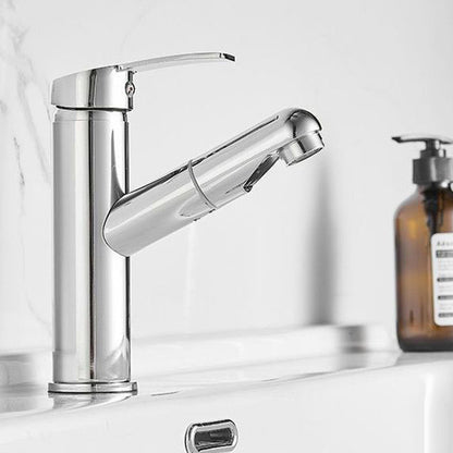 Vivolux | Modernes Design Badezimmerarmatur Einhandmischer mit Wasserschlauch