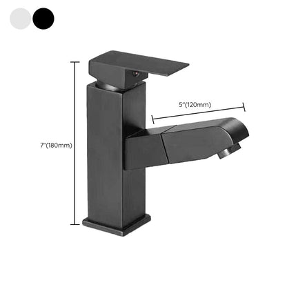 Vivolux | Modernes Design Badezimmerarmatur Einhandmischer mit Wasserschlauch