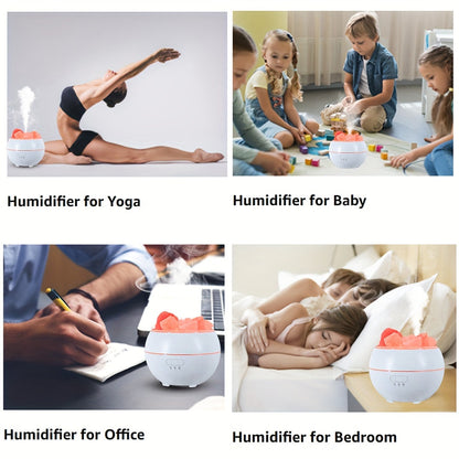 Vivolux | Salzlampe Diffusor - 3-in-1 ätherischer Öldiffusor, Himalaya-Salzlampen & Luftbefeuchter