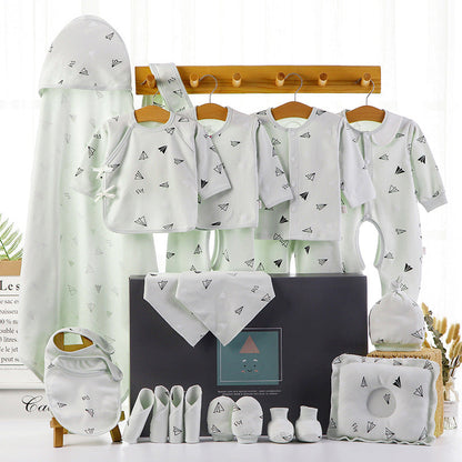Vivolux | Baby-Geschenkbox-Set aus Baumwolle für Neugeborene
