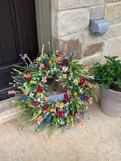 Vivolux | Handgemachter Texas Wildblumenkranz