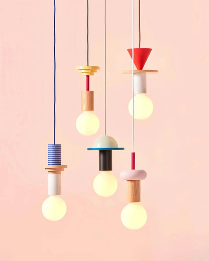 Kronleuchter in geometrischer Form von Memphis | Designer-Kronleuchter in 9 verschiedenen Stilen