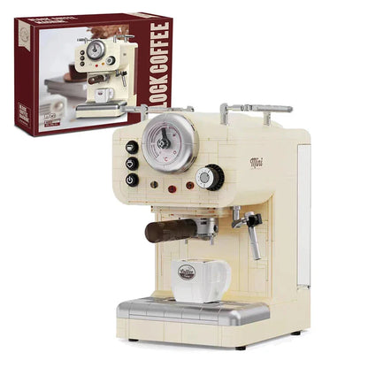Vivolux | 678PCS Kreative Serie Klassische Kaffeemaschine Bauklötze Automatische Getränkemaschine Modell Bausteine Spielzeug Geschenk für Kinder