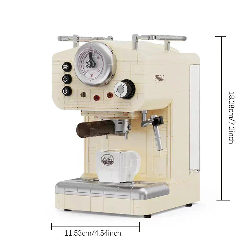 Vivolux | 678PCS Kreative Serie Klassische Kaffeemaschine Bauklötze Automatische Getränkemaschine Modell Bausteine Spielzeug Geschenk für Kinder