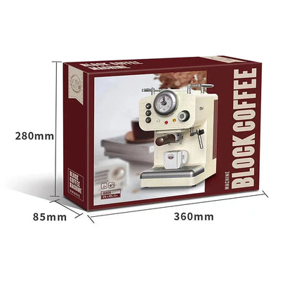 Vivolux | 678PCS Kreative Serie Klassische Kaffeemaschine Bauklötze Automatische Getränkemaschine Modell Bausteine Spielzeug Geschenk für Kinder