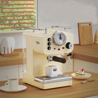 Vivolux | 678PCS Kreative Serie Klassische Kaffeemaschine Bauklötze Automatische Getränkemaschine Modell Bausteine Spielzeug Geschenk für Kinder
