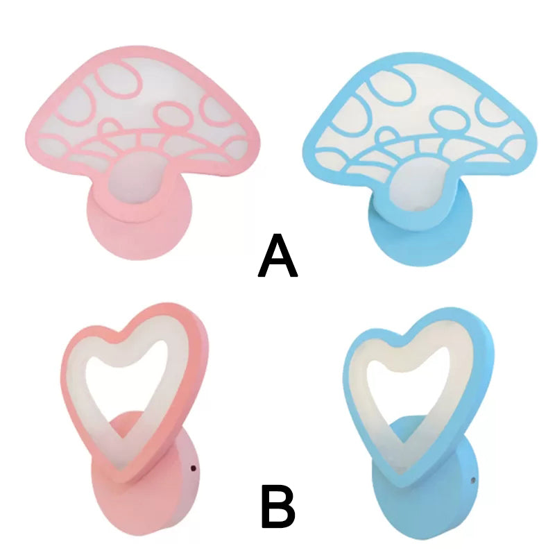 Vivolux | Kinder Schönes Muster Wandlicht Acryl Undertint LED Wandlampe für Kinderzimmer