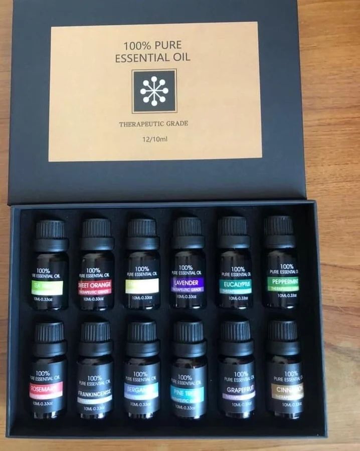 Vivolux | Set Of 12 Pure Essential Oils Gift Set