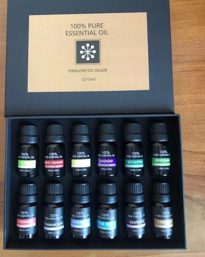 Vivolux | Set Of 12 Pure Essential Oils Gift Set