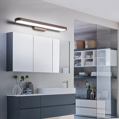 Vivolux | Leigh moderne Wandleuchte linear, Gold, Schlafzimmer/Badezimmer, Metall