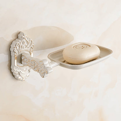 Vivolux | Traditionelles Badzubehör Set Weiß Badezimmeraccessoires Hardware Set