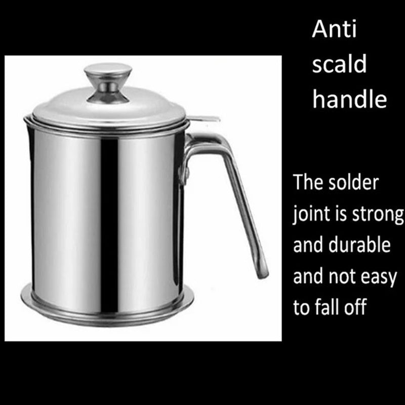 Vivolux | Edelstahl Filter Ölkännchen