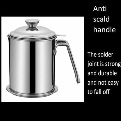 Vivolux | Edelstahl Filter Ölkännchen