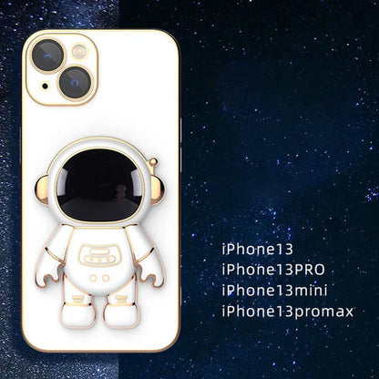 Vivolux | 6D Plating Astronaut Versteckte Ständerhülle für iPhone
