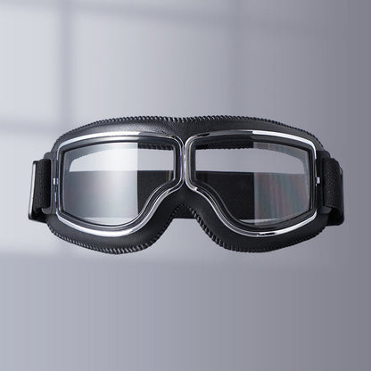 Vintage-Motorradbrille