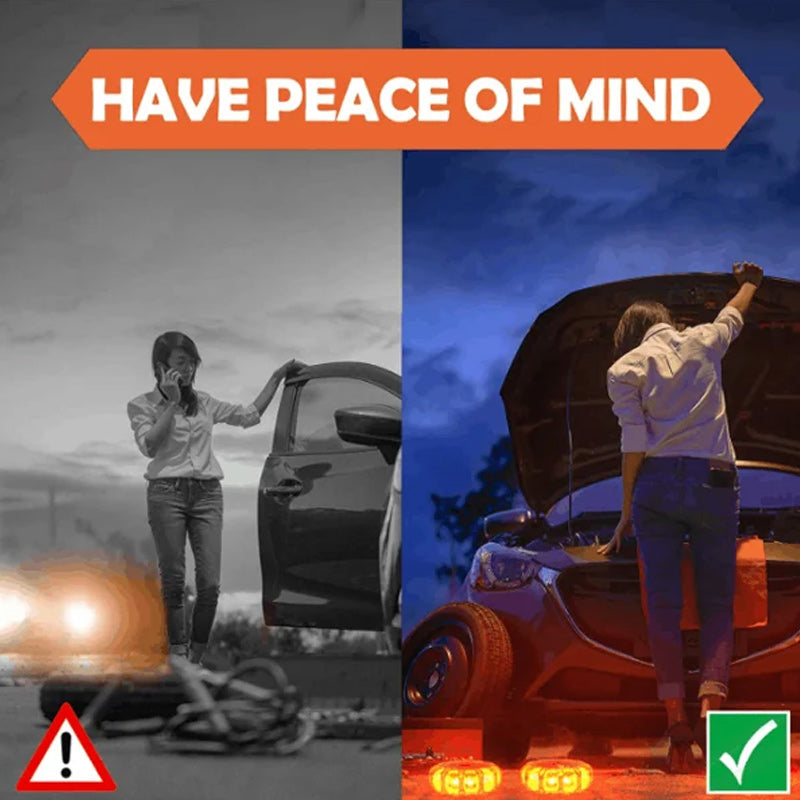 Vivolux | LED Straßenfackeln Blinkendes Warnlicht