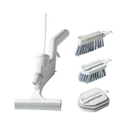 Vivolux | Badezimmerfliesen-Schrubber mit Seifenspender