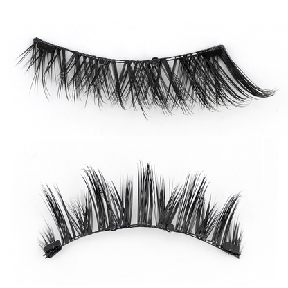 Vivolux | Wiederverwendbares magnetisches Wimpern- und Pinzettenset – Kein Kleber erforderlich