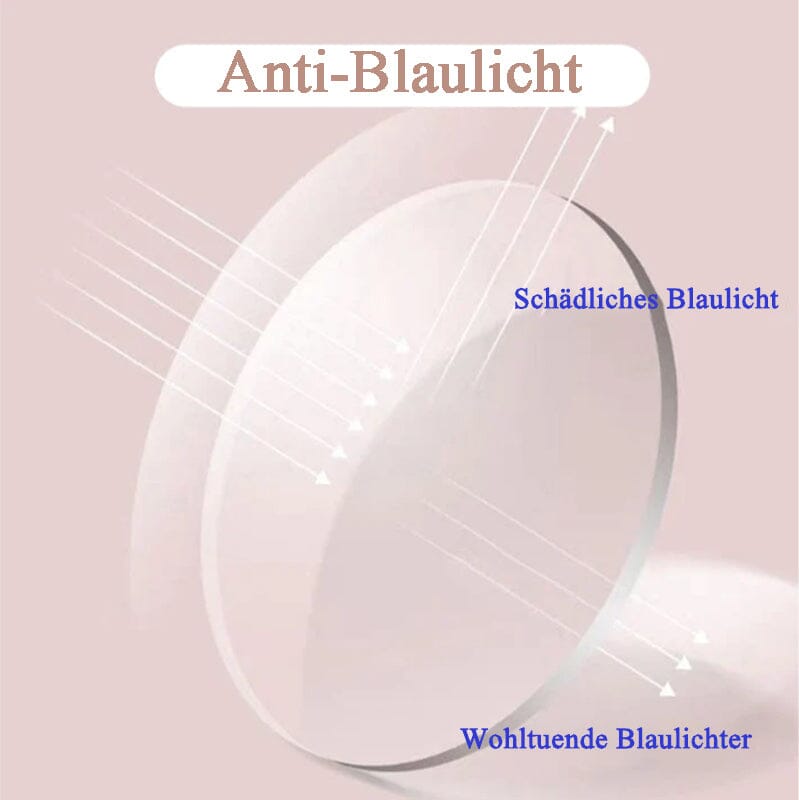 Vivolux | Modische randlose Anti-Blaulicht Lesebrille
