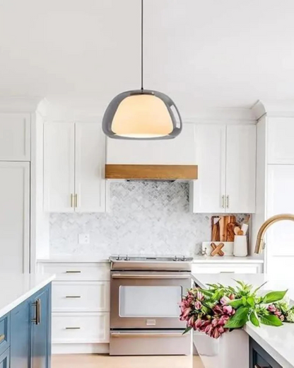 Vivolux | Elegante Lampe in Form einer Glaskuppel mit Kristallakzent