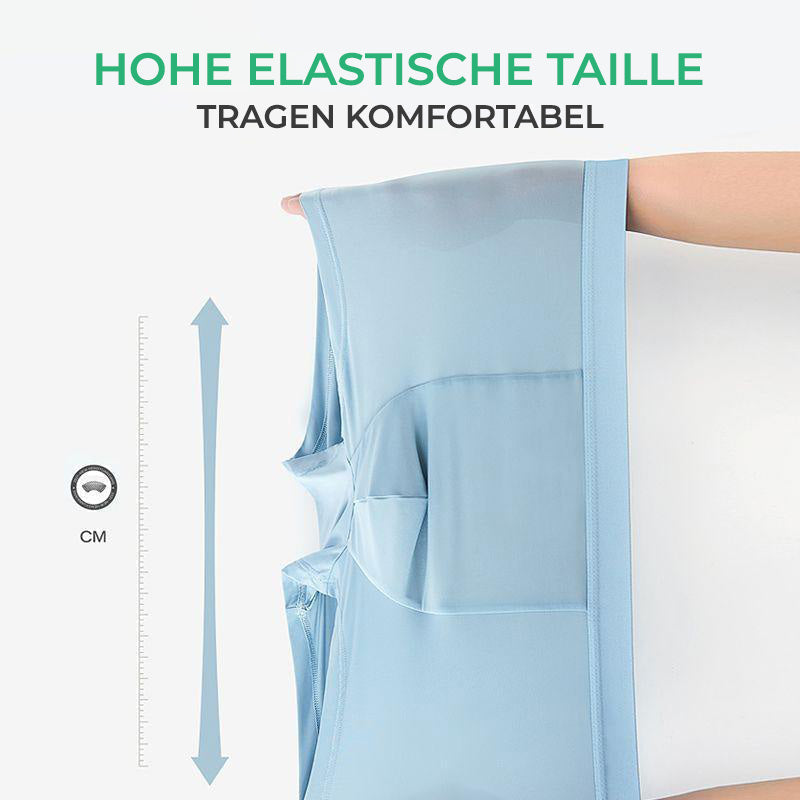 Herren Eis Seiden Boxershorts Unterwäsche