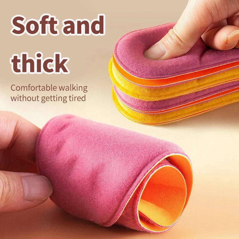 Beheizte Einlegesohlen mit konstanter Temperatur