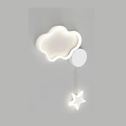 Vivolux | DreamLight | Magische Wandlampe mit Wolken, Sternen und Mond